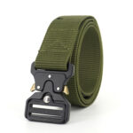 tactical nylon edc belt green color 3