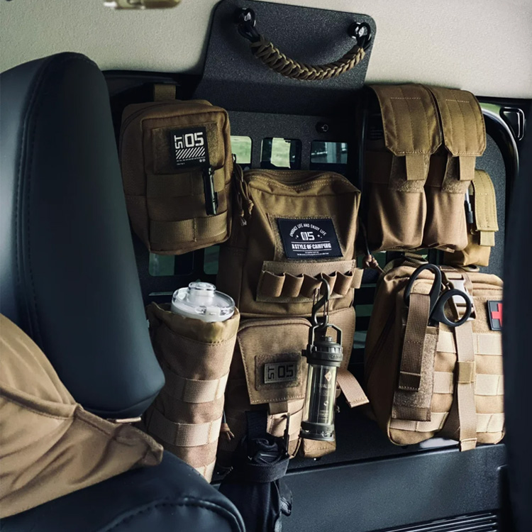 Tactical EDC Items for Car Seat