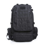 60L Military Backpack Black Color