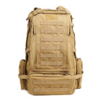 60L Military Backpack Tan Color